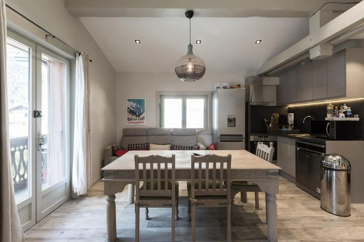 Appart Design Chamonix Centre 6 Pers Parking 0*,  Francja